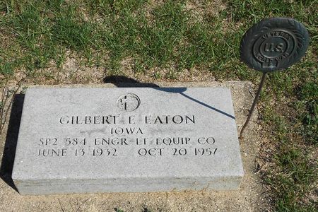 EATON, GILBERT E. - Carroll County, Iowa | GILBERT E. EATON 