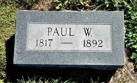 EHLERS, PAUL WILLIAM - Carroll County, Iowa | PAUL WILLIAM EHLERS 