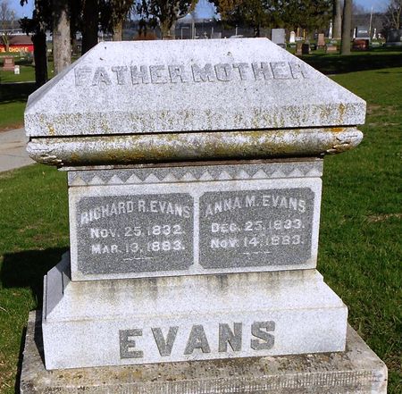 EVANS, ANNA M - Carroll County, Iowa | ANNA M EVANS 
