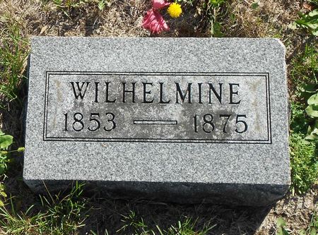 EVERS, WILHELMINE - Carroll County, Iowa | WILHELMINE EVERS 