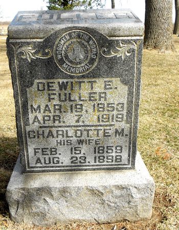 FULLER, DEWITT EUGENE - Carroll County, Iowa | DEWITT EUGENE FULLER 