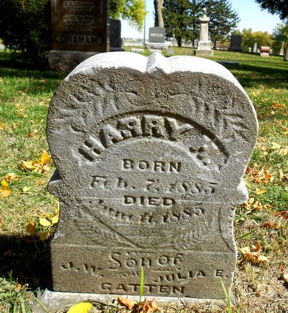GATTEN, HARRY H - Carroll County, Iowa | HARRY H GATTEN 