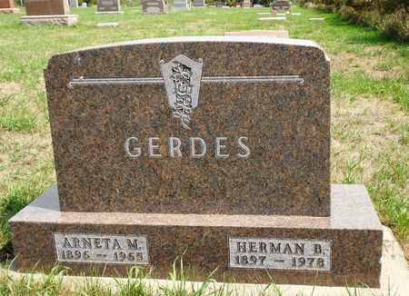 GERDES, HERMAN BURNHART - Carroll County, Iowa | HERMAN BURNHART GERDES 