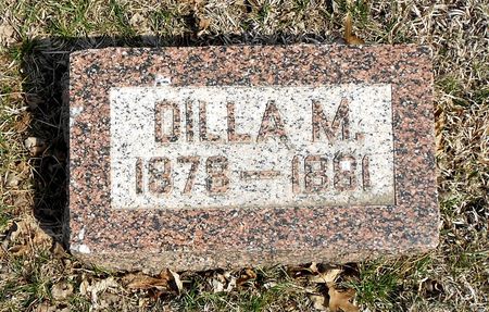 GILLESPIE, DILLA M - Carroll County, Iowa | DILLA M GILLESPIE 