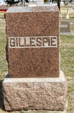 GILLESPIE, FAMILY MEMORIAL - Carroll County, Iowa | FAMILY MEMORIAL GILLESPIE 