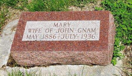 BEHAN GNAM, MARY DOREEN - Carroll County, Iowa | MARY DOREEN BEHAN GNAM 