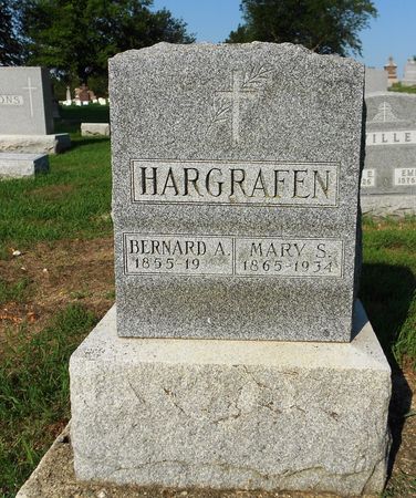 KEMPS HARGRAFEN, MARY S - Carroll County, Iowa | MARY S KEMPS HARGRAFEN 