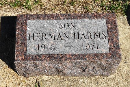 HARMS, HERMAN HENRY - Carroll County, Iowa | HERMAN HENRY HARMS 