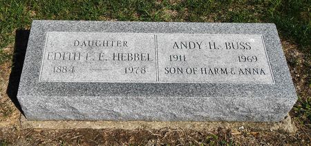 BUSS, ANDY HARM - Carroll County, Iowa | ANDY HARM BUSS 