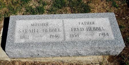 HEBBEL, SARAH E. - Carroll County, Iowa | SARAH E. HEBBEL 