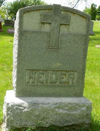 HEIDER, FAMILY MEMORIAL - Carroll County, Iowa | FAMILY MEMORIAL HEIDER 