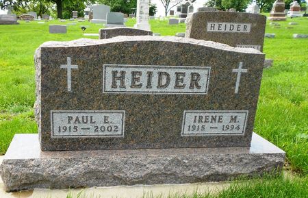 HEIDER, PAUL EDWARD - Carroll County, Iowa | PAUL EDWARD HEIDER 