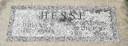HESSE, JOHANN M. - Carroll County, Iowa | JOHANN M. HESSE 