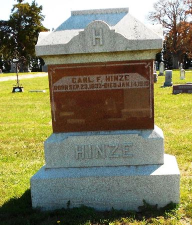 HINZE, CARL F. - Carroll County, Iowa | CARL F. HINZE 