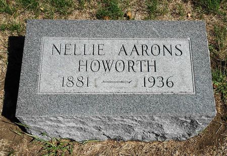 AARONS HOWORTH, NELLIE - Carroll County, Iowa | NELLIE AARONS HOWORTH 