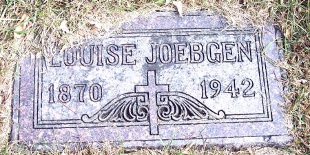 GOECKE JOEBGEN, LOUISE - Carroll County, Iowa | LOUISE GOECKE JOEBGEN 