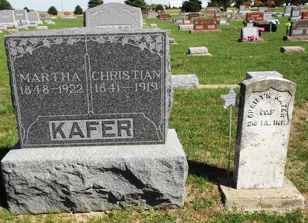 KOHL KAFER, MARTHA - Carroll County, Iowa | MARTHA KOHL KAFER 