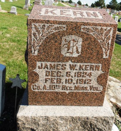 KERN, JAMES W. - Carroll County, Iowa | JAMES W. KERN 
