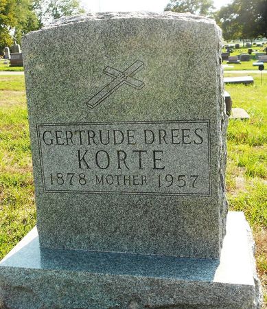 KORTE, GERTRUDE - Carroll County, Iowa | GERTRUDE KORTE 