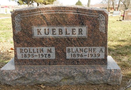 KUEBLER, ROLLIN MINTURN - Carroll County, Iowa | ROLLIN MINTURN KUEBLER 