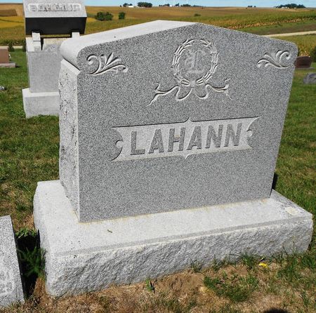 LAHANN, FAMILY MEMORIAL - Carroll County, Iowa | FAMILY MEMORIAL LAHANN 