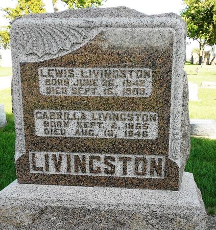 MERRICK LIVINGSTON, GABRILLA - Carroll County, Iowa | GABRILLA MERRICK LIVINGSTON 