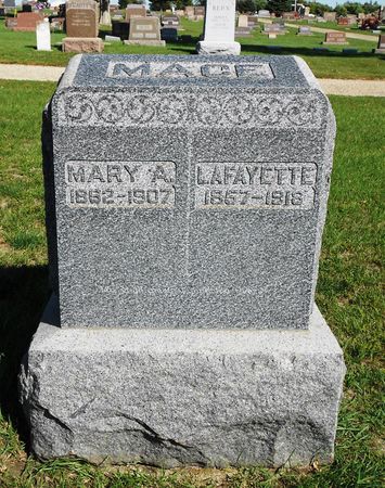 BEACH MACE, MARY A. - Carroll County, Iowa | MARY A. BEACH MACE 