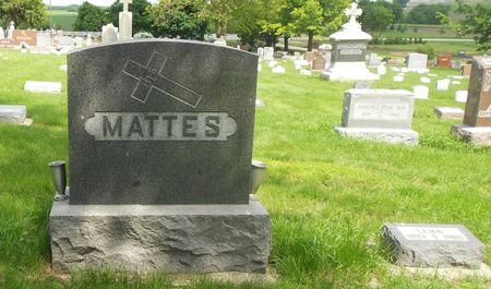 MATTES, FAMILY MEMORIAL - Carroll County, Iowa | FAMILY MEMORIAL MATTES 