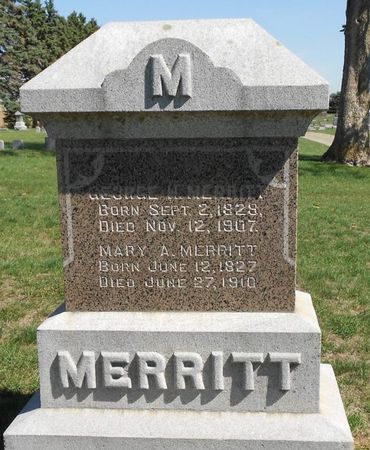 GRIM MERRITT, MARY ANN - Carroll County, Iowa | MARY ANN GRIM MERRITT 