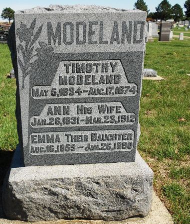 MODELAND, TIMOTHY - Carroll County, Iowa | TIMOTHY MODELAND 