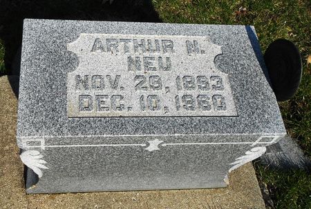 NEU, ARTHUR NICHOLAS - Carroll County, Iowa | ARTHUR NICHOLAS NEU 