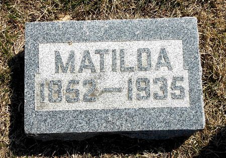 SWAIM NICHOLSON, MATILDA - Carroll County, Iowa | MATILDA SWAIM NICHOLSON 
