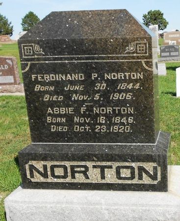 NORTON, FERDINAND P. - Carroll County, Iowa | FERDINAND P. NORTON 