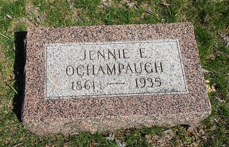 OCHAMPAUGH, JENNIE E - Carroll County, Iowa | JENNIE E OCHAMPAUGH 
