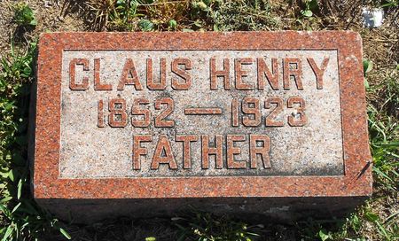 PETERS, CLAUS HENRY - Carroll County, Iowa | CLAUS HENRY PETERS 