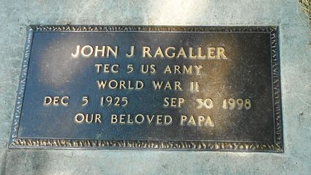 RAGALLER, JOHN J - Carroll County, Iowa | JOHN J RAGALLER 