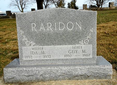 RARIDON, GUY MELVIN - Carroll County, Iowa | GUY MELVIN RARIDON 