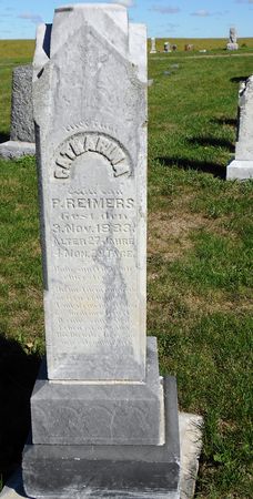 SCHRUM REIMERS, CATHARINA - Carroll County, Iowa | CATHARINA SCHRUM REIMERS 