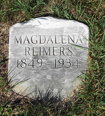 SCHRUM REIMERS, MAGDALENA D - Carroll County, Iowa | MAGDALENA D SCHRUM REIMERS 