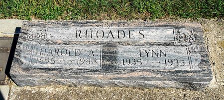 RHOADES, HAROLD ALLEN - Carroll County, Iowa | HAROLD ALLEN RHOADES 