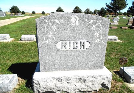 RICH, FAMILY MEMORIAL - Carroll County, Iowa | FAMILY MEMORIAL RICH 