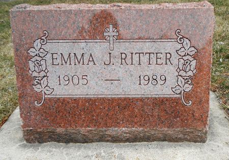 RITTER, EMMA J - Carroll County, Iowa | EMMA J RITTER 
