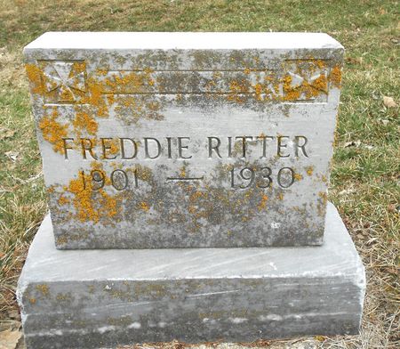 RITTER, FREDDIE - Carroll County, Iowa | FREDDIE RITTER 