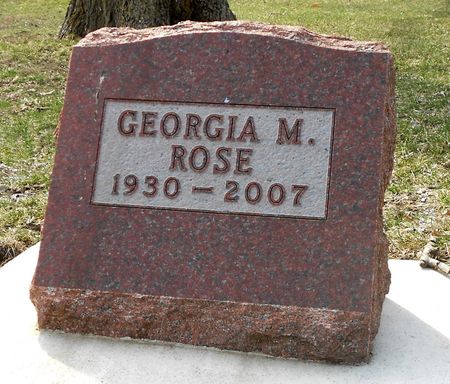 ROSE, GEORGIA MAE - Carroll County, Iowa | GEORGIA MAE ROSE 