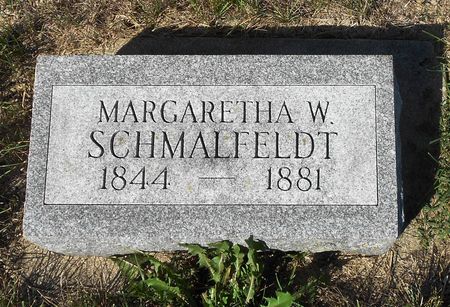 SCHMALFELDT, MARGARETHA W - Carroll County, Iowa | MARGARETHA W SCHMALFELDT 