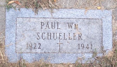 SCHUELLER, PAUL WILLIAM - Carroll County, Iowa | PAUL WILLIAM SCHUELLER 