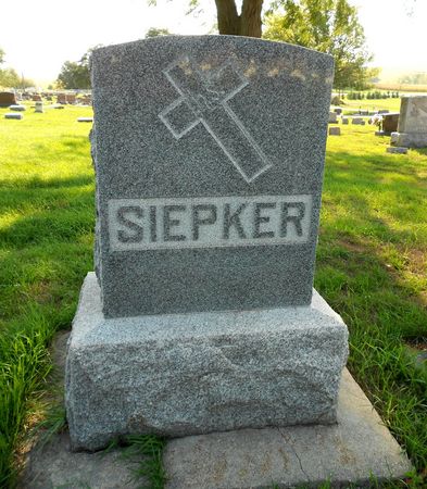 SIEPKER, FAMILY MEMORIAL - Carroll County, Iowa | FAMILY MEMORIAL SIEPKER 