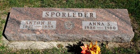 PLUCKHAHN SPORLEDER, ANNA S - Carroll County, Iowa | ANNA S PLUCKHAHN SPORLEDER 