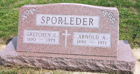 FABER SPORLEDER, GRETCHEN CATHERINE - Carroll County, Iowa | GRETCHEN CATHERINE FABER SPORLEDER 