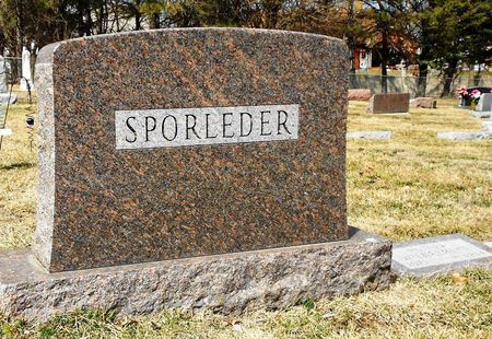 SPORLEDER, FAMILY MEMORIAL - Carroll County, Iowa | FAMILY MEMORIAL SPORLEDER 